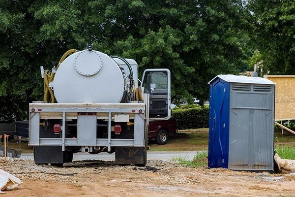 workers at Bellevue Porta Potty Rental